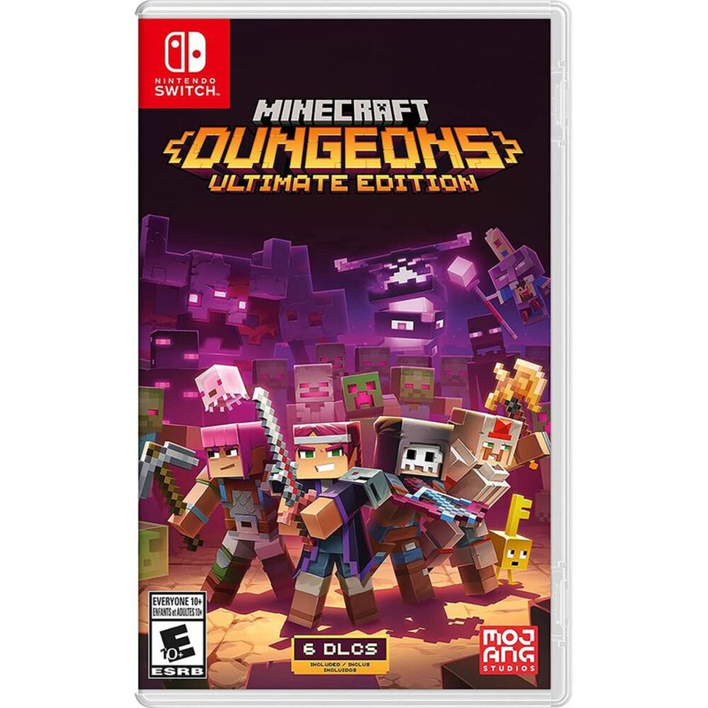 Minecraft Dungeons Ultimate Edition for Nintendo Switch  VIDEOGAMES